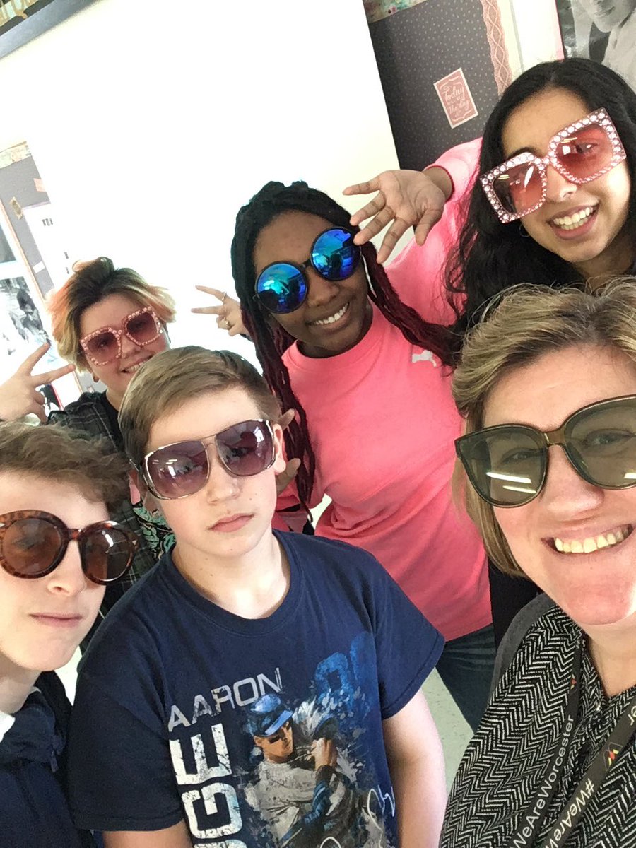 Taking a moment to look into our future. It’s so bright, we have to wear shades! #speechwritinginprogress