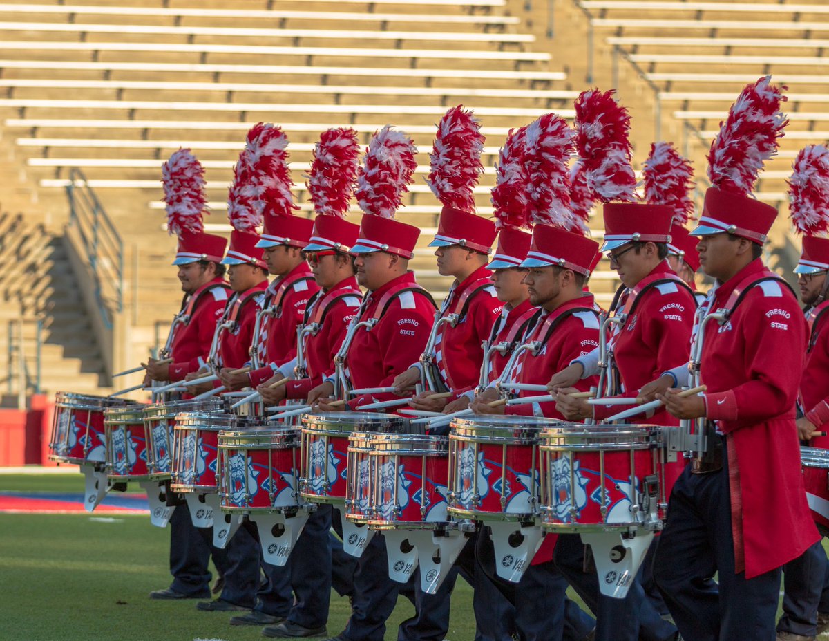 FSBMB's tweet photo. Happy March Fourth from the Bulldog Marching Band! #fsbmb https://t.co/1bHpefvd2N