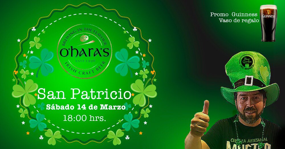 ¡Chiquillos a juntar sed! #SanPatricio2020