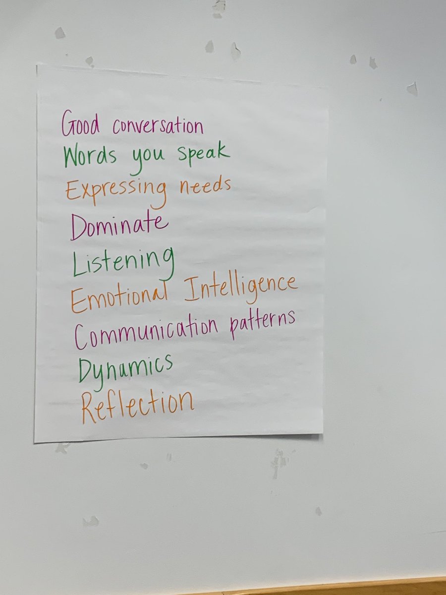 wendytheteacher's tweet photo. Literacy coaches explore aspects of healthy communication with teams. Great learning! @OSULitCollab #literacycoaching #OngoingPD https://t.co/onvuv4ERg8