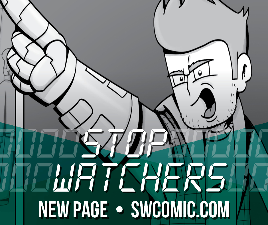 Stop_Watchers's tweet photo. https://t.co/ZIJq6SipNB - PAGE UPDATE! Page 18 of Chapter 3 is live. Click to learn what Ryder is pointing at in the preview image.

#webcomics #indiecomics #comicbooks #comics @webtoon @tapas_app @DrunkDuck @comicartistchat @ComicTeaParty @webtoononcrack @indie_comics https://t.co/e9deeBxzbb