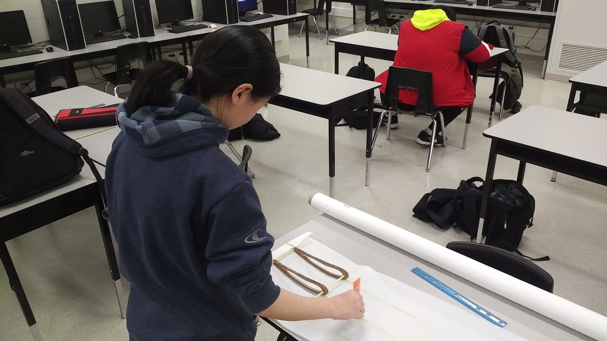 ageIQwaistline's tweet photo. Aviation students building a wing they hope will provide lift... just like the Wright brothers!  @tvdsbaviation @TVInnovates  @tvdsb https://t.co/gdRFVkdflo
