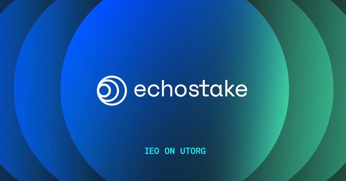 echostake's tweet image. We are happy to announce #Echostake micro IEO on @Utorg_exchange!
Open date: 06.03.2020 1:00 PM UTC 
End date: 13.03.2020 1:00 PM UTC 
Hardcap: 25 BTC 
Price per token: 0.0000005 BTC
100% refund buy wall.
Buy tokens here:
utorg.io/en/ieo/echo