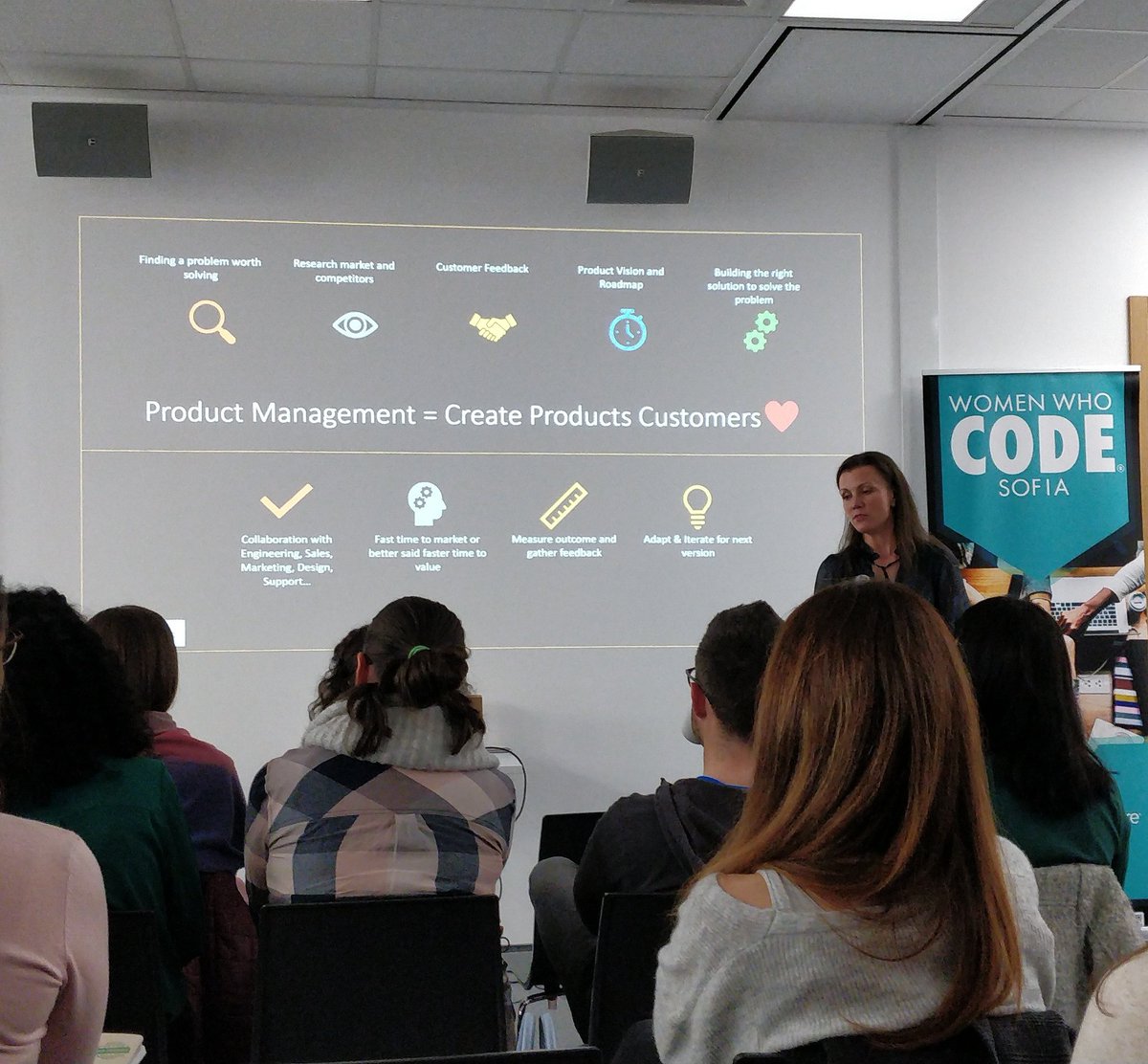 ymrbo's tweet photo. @MarieVeledinova talks about 10 facts from the PM world #productmanagement https://t.co/l1LlkAZbm1