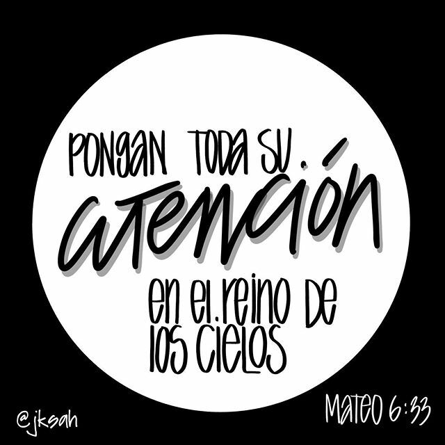 JCSanchz's tweet photo. “Pongan toda su atención en el reino de los cielos y en hacer todo lo que es justo delante de Dios...” Mateo 6:33
#bibleletteringchallenge #biblelettering #biblequote @rhinysjourney https://t.co/LRasaVP998