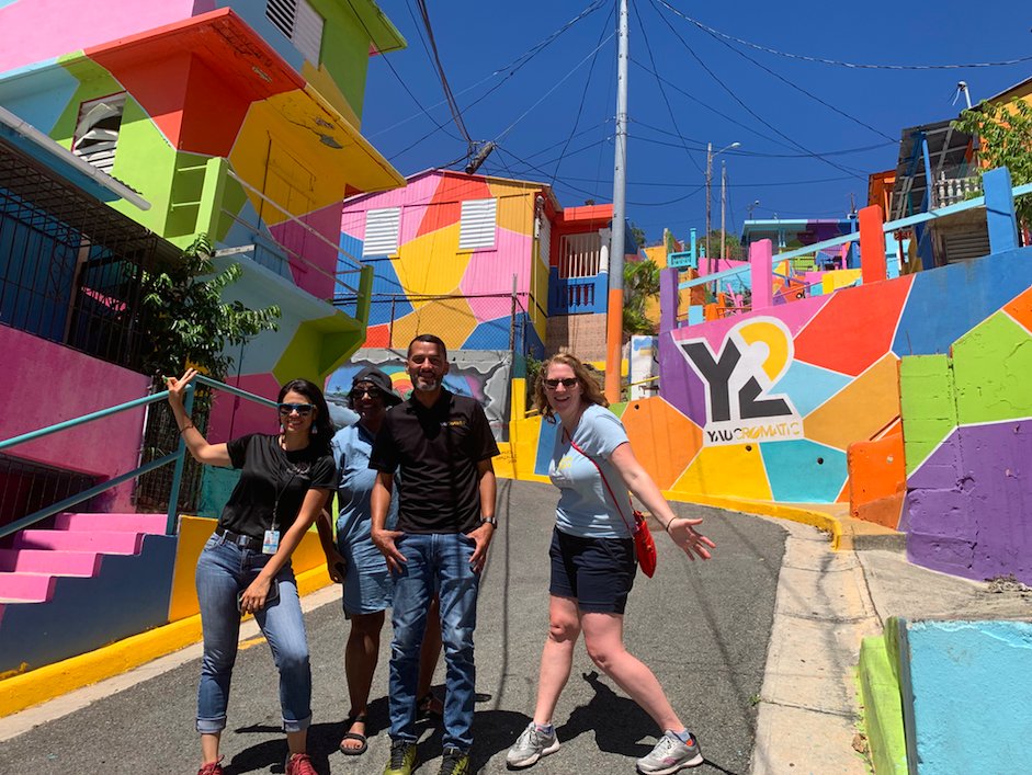 PuertoRicoDMO's tweet photo. Last week, we hosted writers from @fodorstravel,
@Forbes, @lonelyplanet & #BusinessTravelerMag on a press trip focused on #PuertoRico's west coast. Attendees explored #LaParguera's #BioBay, #Yaucromatic, #Guanica's Dry Forest, the pink salt flats, #PlayitaRosada & many others. https://t.co/Apo6ULRTb6
