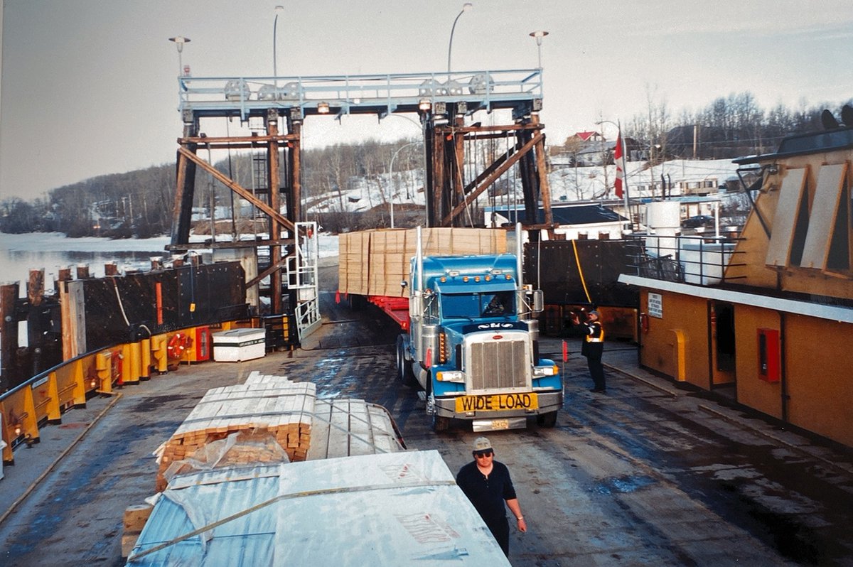We have buildings everywhere!
We even have to take the ferry to get our supplies to their sites. Here's another Goodon Throwback from over 25 years ago.
 
#TBT #GTB