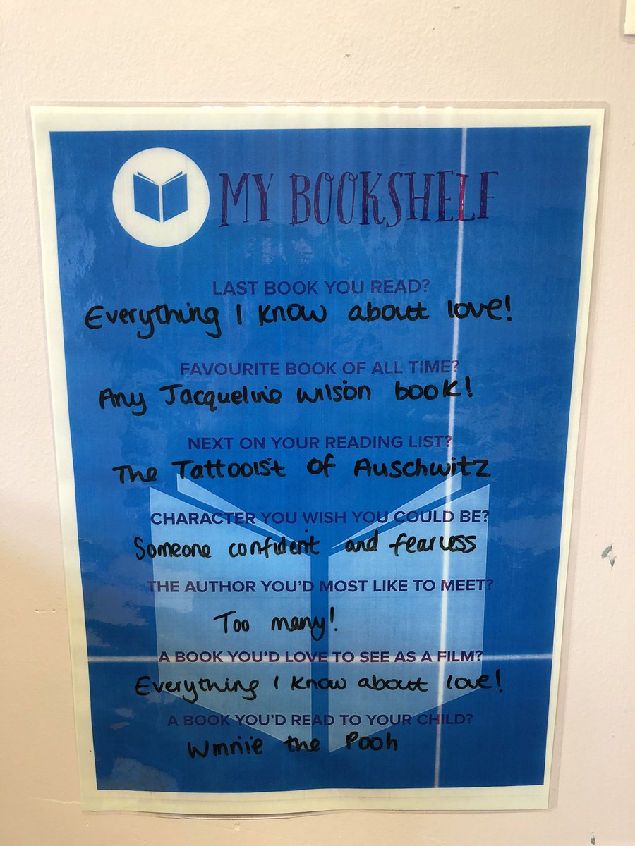MissCWilkinson1's tweet image. What a good idea to have in each teacher’s classroom! What’s your favourite book? 📚 @hyndburnacademy #promotereading #lovereading