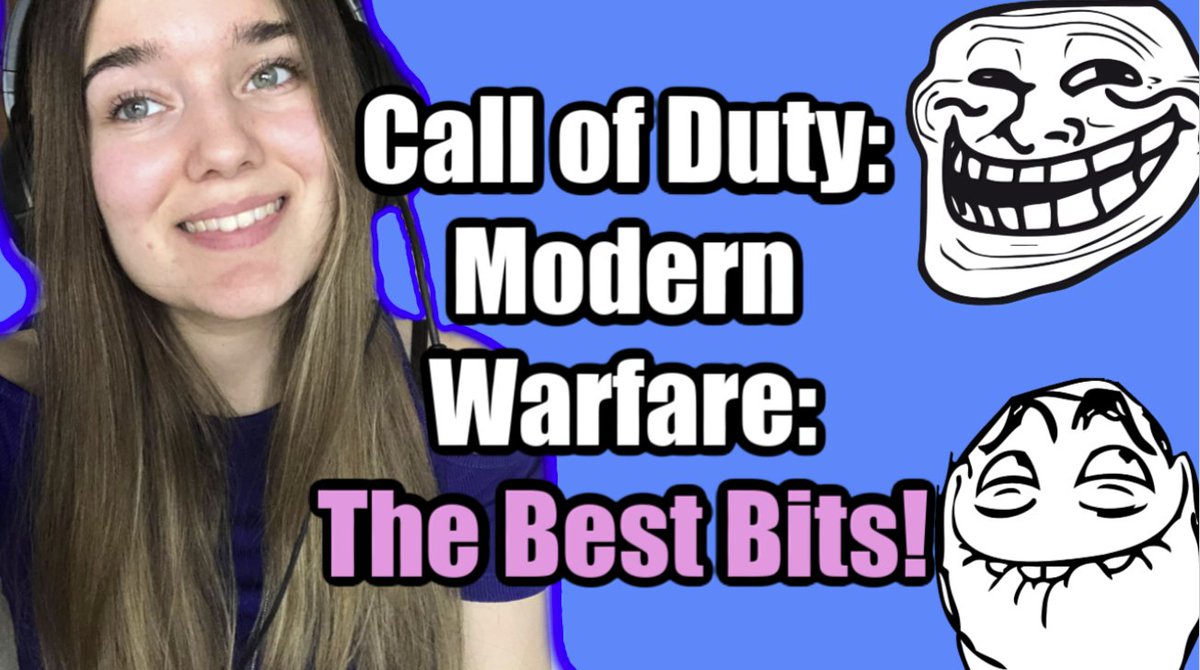 LuciaPlays's tweet photo. Hey so much new video is up on my channel! Here is the link if you fancy supporting me! <3 https://t.co/Jhb6gRRjyD #gaming #callofduty #codmw #callofdutymodernwarfare #newvideo #smallyoutuber #youtube #cyberattack https://t.co/JxJZVlzqIV