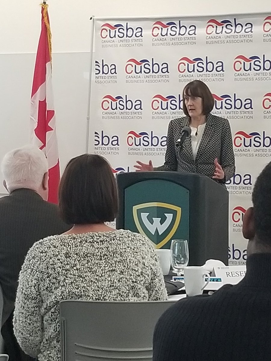 smithrichardj's tweet photo. Climate Ambassador Patricia Fuller from #Canada explains their #carbonpricing scheme to reach #netzero emissions by 2050. #ParisAgreement #sdg13 #cusba @IlitchBusiness https://t.co/XMNsf5jRwz