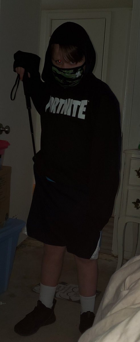 XOgrapequeenXO's tweet photo. XPLR mode activated π€£ He doesn't feel good but he has the need to burn energy so this is what we do. His snc hoodie was dirty so he grabbed this one. Glad our shirts will be here soon! π #TeamXPLR https://t.co/Lw40Pt0okM