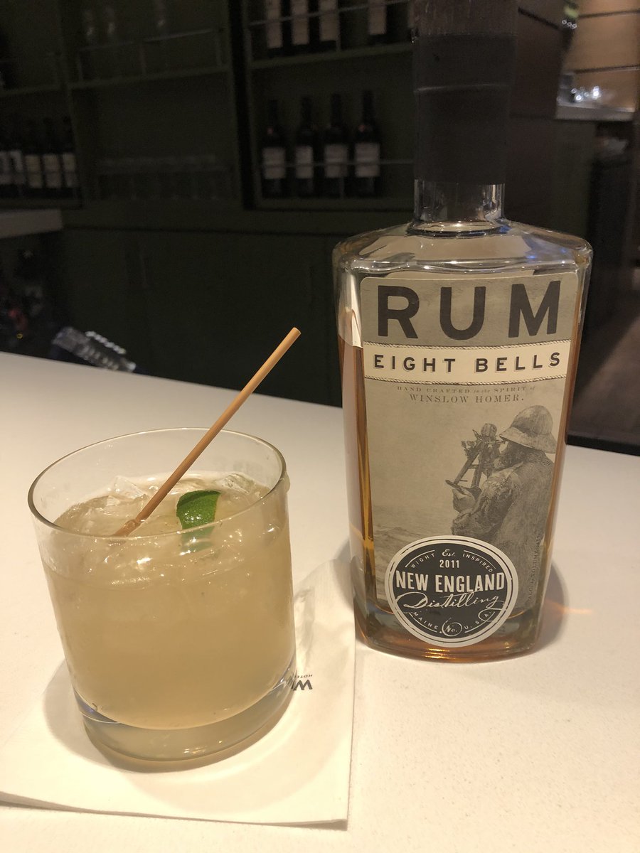 mkendlick's tweet photo. Enjoyed a nice Dark &amp; Stormy with Eight Bells Rum @NEDistilling https://t.co/rU2W4Ijkpu
