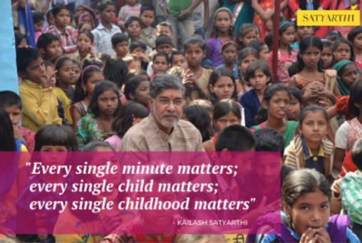 FreeEveryChild's tweet photo. "Every single minute matters; every single child matters; every single childhood matters."
#WednesdayWisdom from @k_satyarthi #FreeEveryChild https://t.co/3avRacPoRp