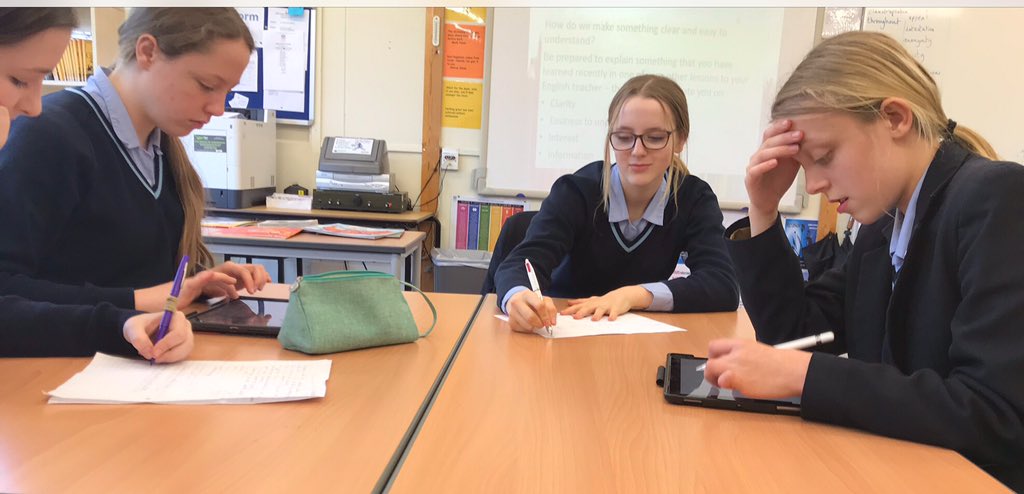 ManorHseSchool's tweet photo. Year 9 girls have been working hard on their World Book Day story writing project. Tomorrow they will read and present their stories to our Pre Prep department. #ALoveofLearning #CreativeandCollaborative #Unforgetableexperiences https://t.co/sgEMMxj6nl
