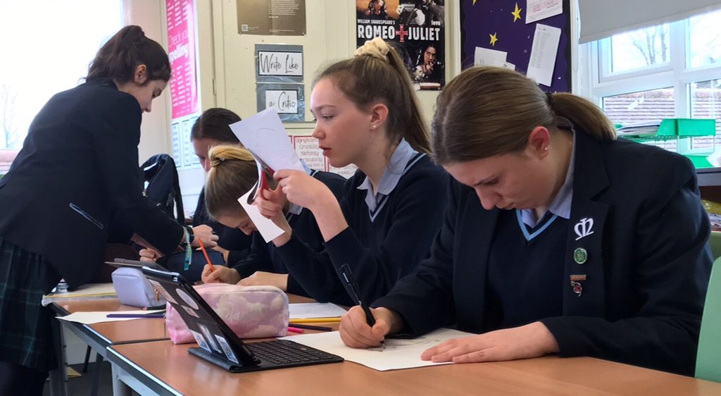 ManorHseSchool's tweet photo. Year 9 girls have been working hard on their World Book Day story writing project. Tomorrow they will read and present their stories to our Pre Prep department. #ALoveofLearning #CreativeandCollaborative #Unforgetableexperiences https://t.co/sgEMMxj6nl