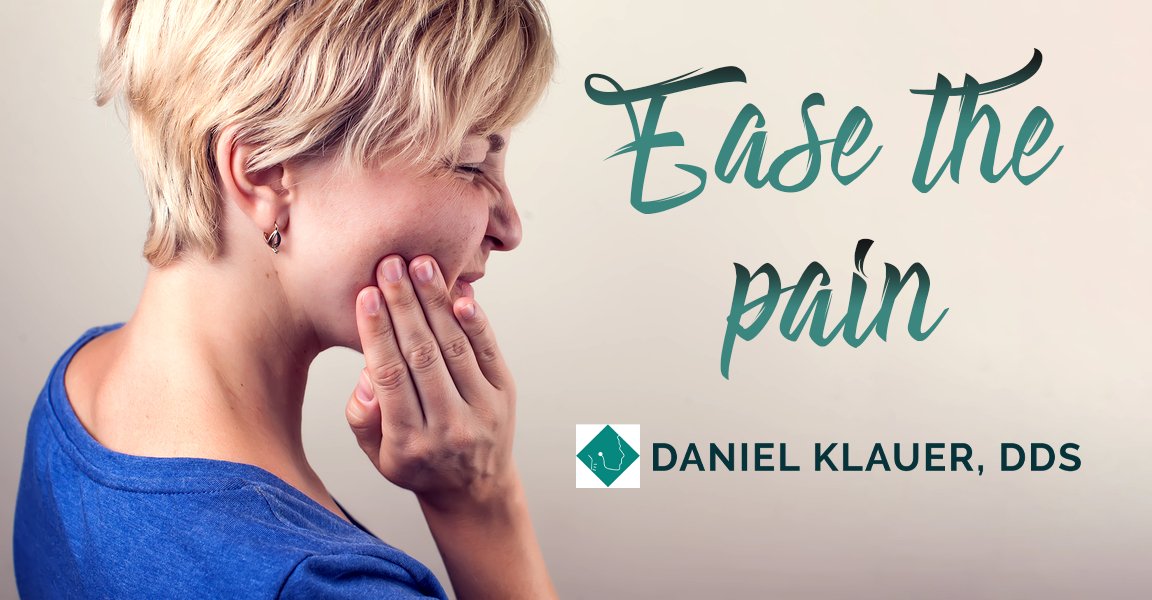 drdanielklauer's tweet photo. The pain you feel in your jaw could be a sign of something pretty serious. I can help determine if you're experiencing TMD and help create a treatment plan just for you. https://t.co/mzHkJFOfbl