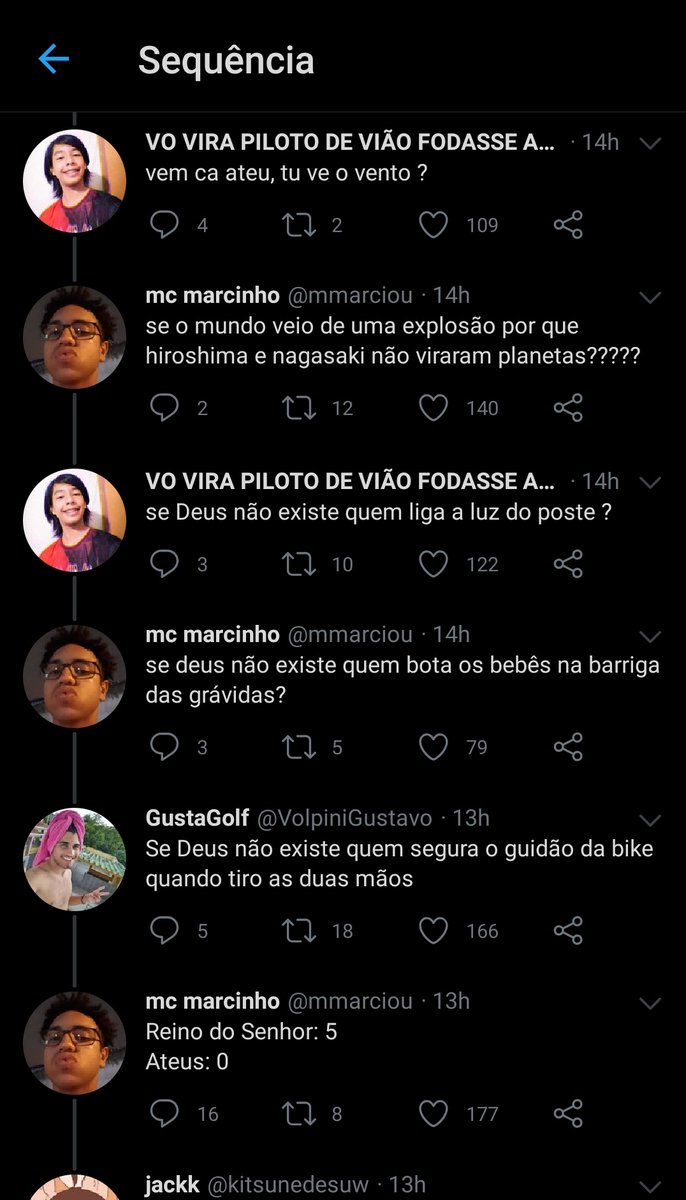 killovex's tweet photo. o motivo de eu ainda estar nessa rede social, só aqui você vê esse tipo de conversa kkkkkkkkkkkkkkk https://t.co/iv5OMoGKmY