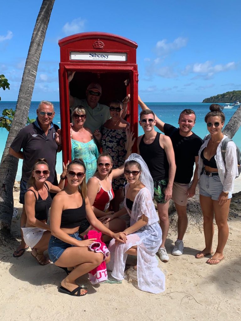 MattKennaOwen's tweet photo. Still recovering from this day.... but what a day it was #EmsHen #CaribbeanHenParty #Antigua #GaysAndGals #CaptainGeorge https://t.co/4xfPJfPKjs