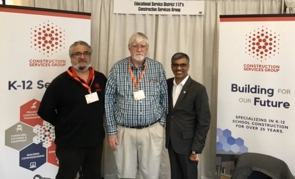 m_raman's tweet photo. Was so excited to see @ESD112 Construction Services Group exhibiting at the 10th annual @greenschoolscon. They've been USGBC members since 2003! #GSCE20 https://t.co/R8YXVroVxX