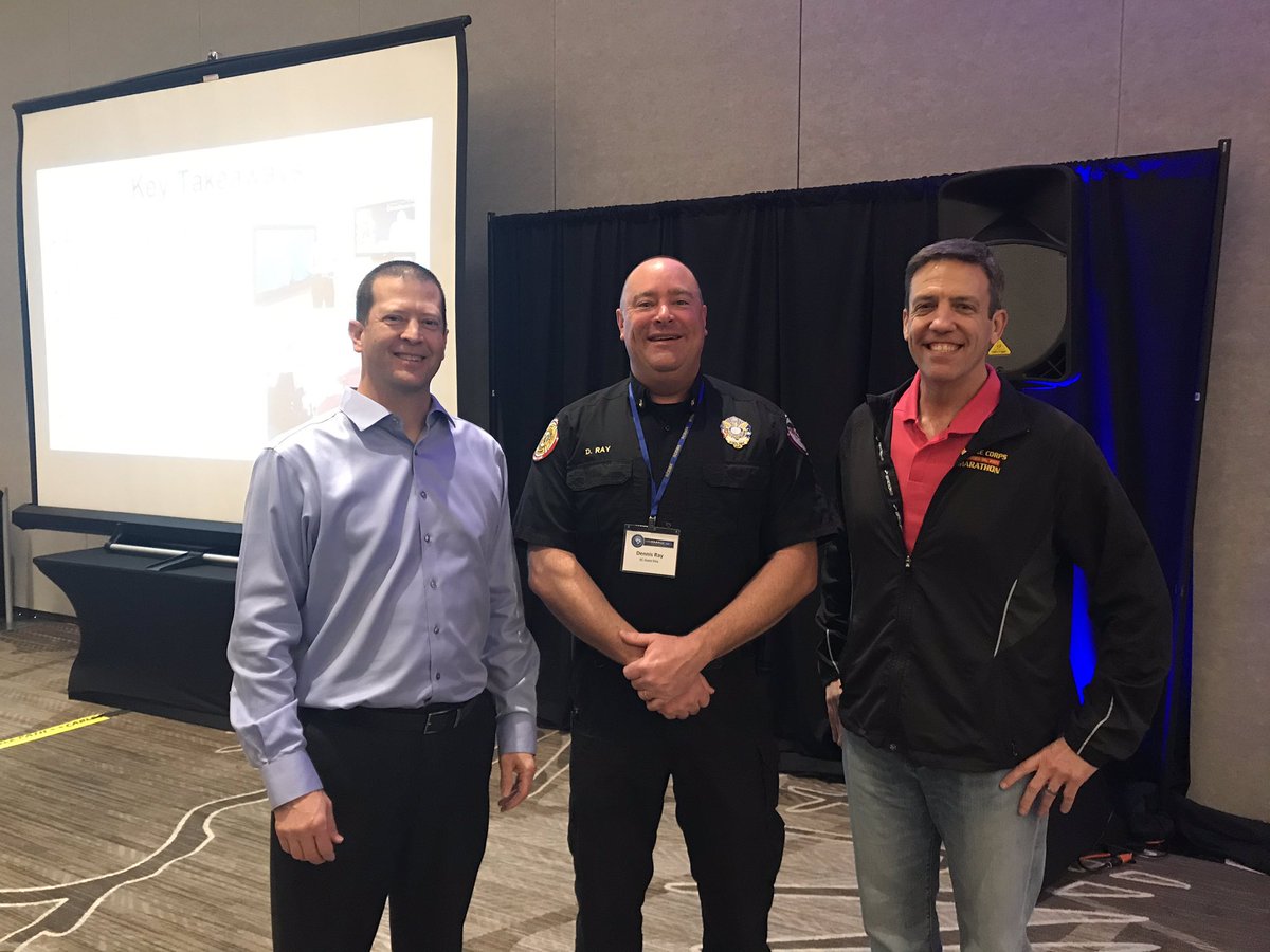 SCFireChiefRay's tweet photo. Great to see @EdPiotrowski at the #SCEMA2020 conference in Myrtle Beach today-what a superstar! Also honored to meet senior hurricane specialist at @NHC_Atlantic @DBrownie23 . Very beneficial EM Planning info shared today! 👍 ⛈ https://t.co/Sf4DFpZAJV