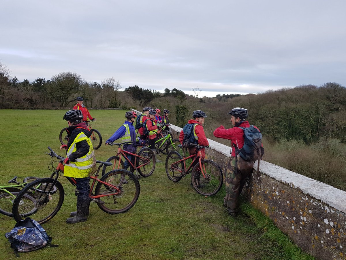 gladstonebarry's tweet photo. Barnacle Biking on a muddy trail! #stackpole2020 #TeamBarnacle https://t.co/hZZYA26tAN