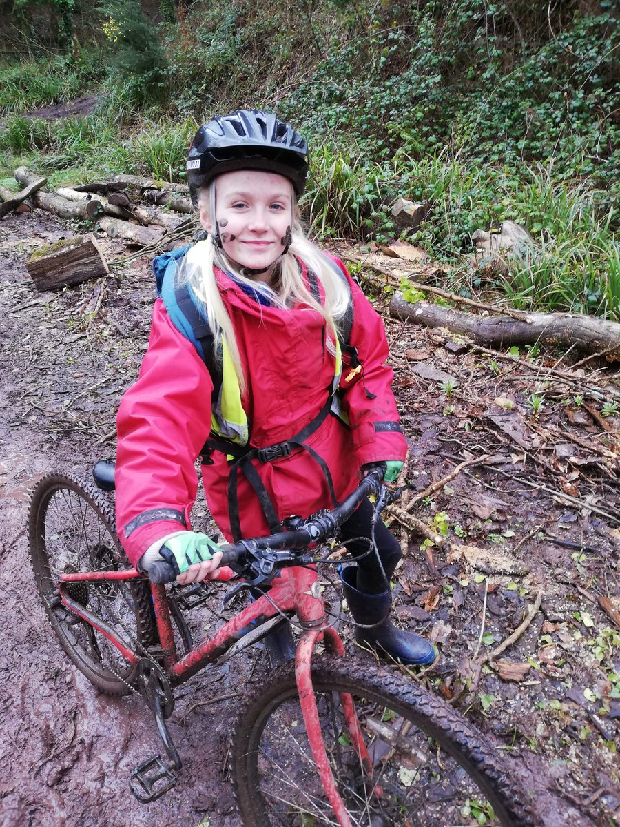 gladstonebarry's tweet photo. Barnacle Biking on a muddy trail! #stackpole2020 #TeamBarnacle https://t.co/hZZYA26tAN
