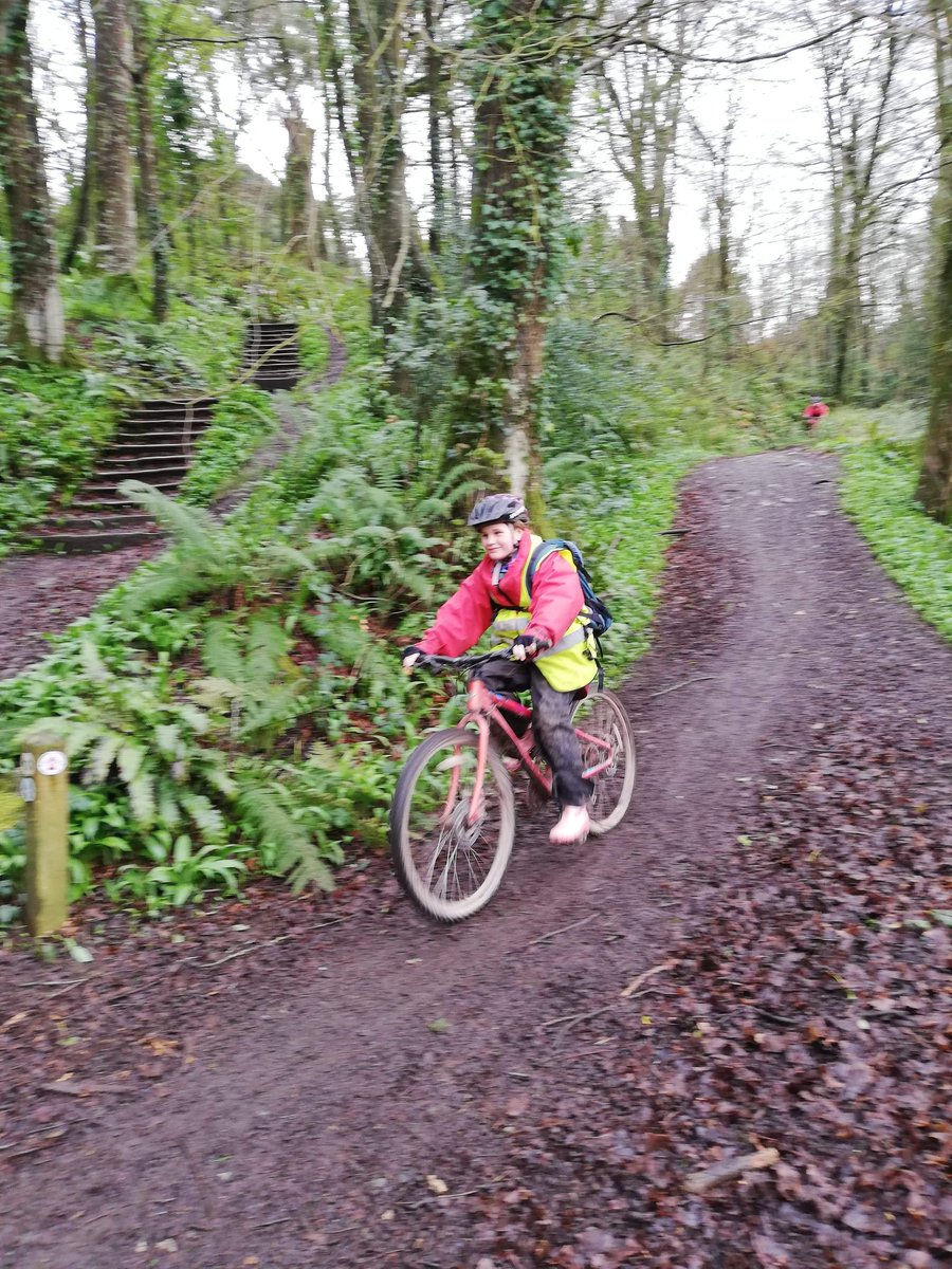 gladstonebarry's tweet photo. Barnacle Biking on a muddy trail! #stackpole2020 #TeamBarnacle #part2 https://t.co/NI5u0ZoofZ