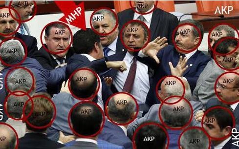Meclis yine şaşırtmıyor;

 “Fetullah Gülen tehlikelidir, araştırılmalı” diyen Kamer Genç’in dövmeye çalışan,

“Peşmerge’ye değil, Türkmenler’e sahip çıkmalıyız” diyen Sinan Oğan’a saldıran adamlarda kalite ve vatanseverlik aramak da bizim hatamız ...!

 #MilletinYüzKaraları