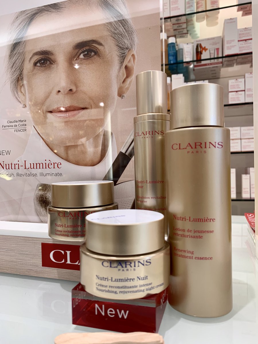 clarins nutri lumiere range