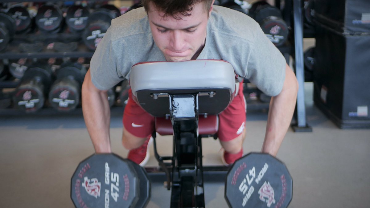 StrongCoug's tweet photo. Sights from the @WSUCougarMGolf workout yesterday.

#GoCougs | #CougsVsEverybody https://t.co/oPb3KnuzEk
