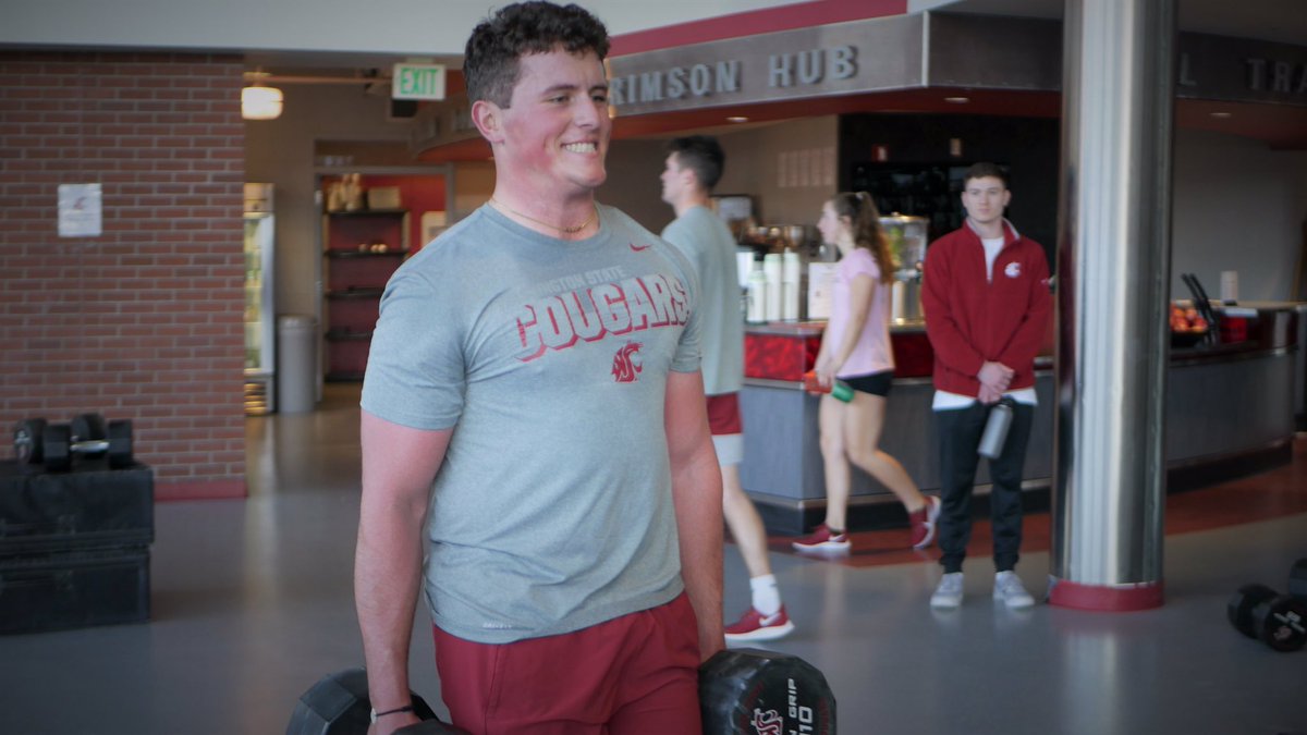 StrongCoug's tweet photo. Sights from the @WSUCougarMGolf workout yesterday.

#GoCougs | #CougsVsEverybody https://t.co/oPb3KnuzEk