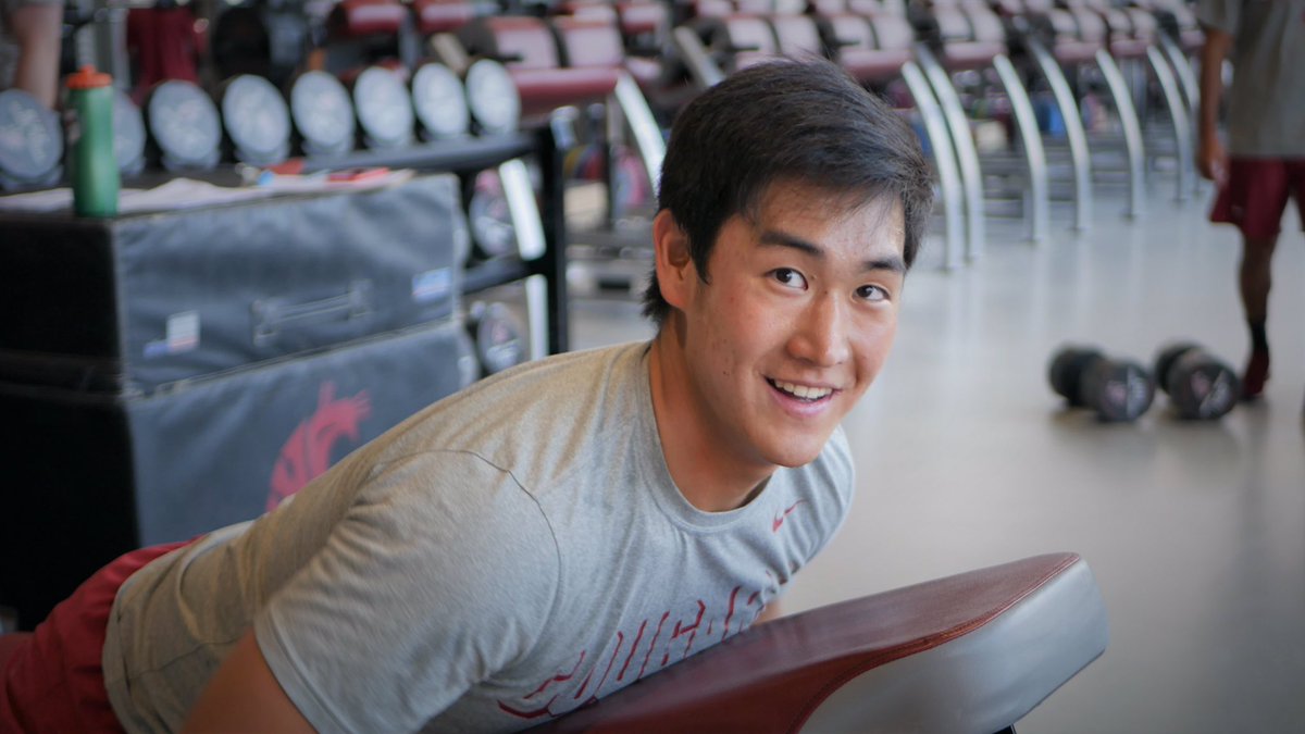 StrongCoug's tweet photo. Sights from the @WSUCougarMGolf workout yesterday.

#GoCougs | #CougsVsEverybody https://t.co/oPb3KnuzEk