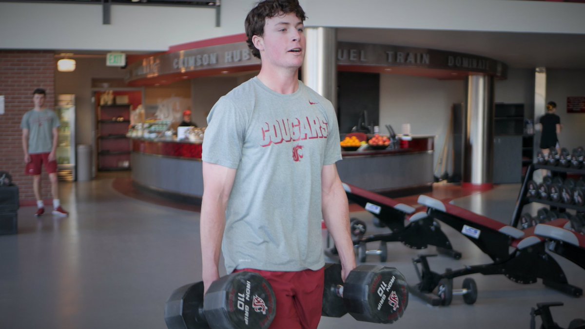 StrongCoug's tweet photo. Sights from the @WSUCougarMGolf workout yesterday.

#GoCougs | #CougsVsEverybody https://t.co/oPb3KnuzEk