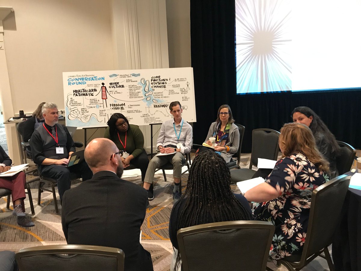 heretoherebx's tweet image. We're at the Building Equitable Pathways Community of Practice Convening in Denver, sharing space with education and workforce experts to find shared goals and common practices for moving our work forward! @jfftweets #jffpathways