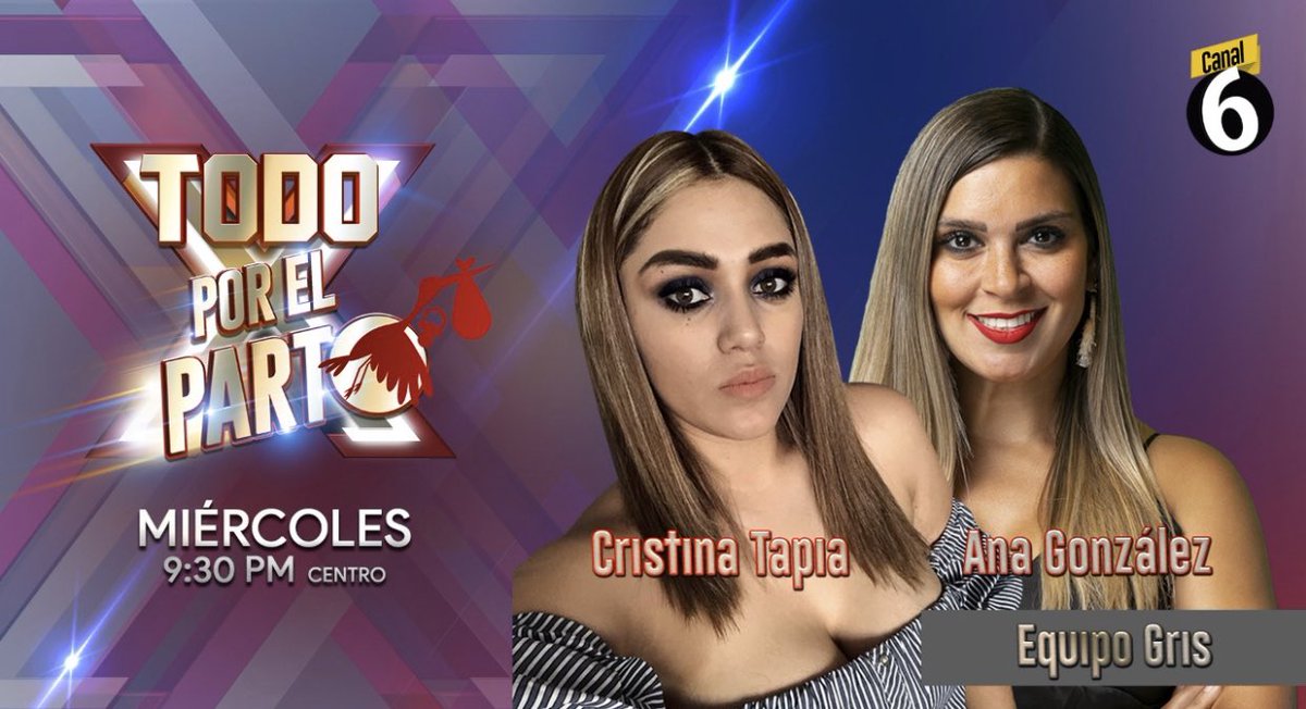 annagzz's tweet photo. ¡Continuan los juegos del parto! 

Hoy en #TodoPorElParto tendremos divertidas dinámicas, ademas que las mamás nos cuentan el avance de su embarazo... apoyemos a Cristina! #EquipoGris 

 MIÉRCOLES 9:30pm vía Canal 6 https://t.co/8tQJa5CDee