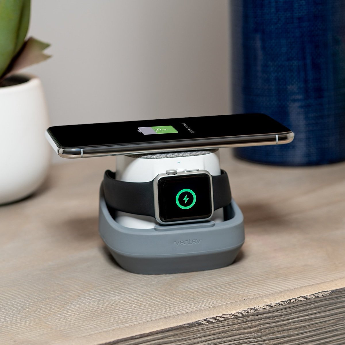 eStarTech's tweet photo. Carga de forma simultánea celulares y el Apple watch con el Watchdock duo de Ventev. ¡Sin cables! ⚡
#eStartech #ventev #sinlimites #limitless https://t.co/JsosKB8jss