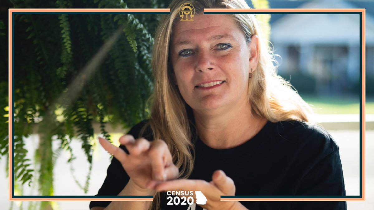 gacensus2020's tweet photo. Adonia loves sharing the culture of the deaf community. #CaveSpringGA has been home to the Georgia School for the Deaf since 1846.
Completing #Census2020 will bring #Georgia funding for programs beneficial to individuals with physical handicaps.
#EveryOneCounts #CadaPersonaCuenta https://t.co/ks9xpVocYM
