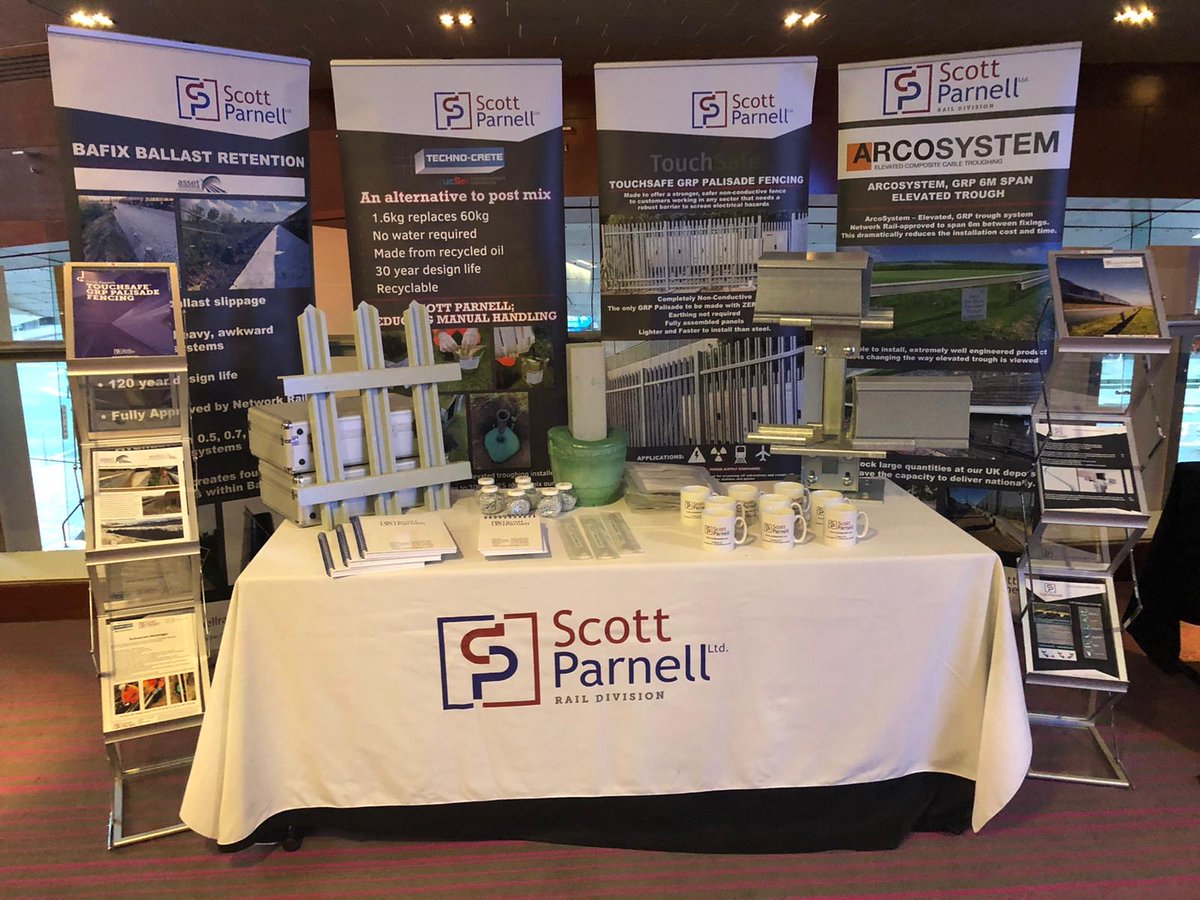 We're all set up and ready for Rail North of the Border tomorrow in Glasgow.

Come and find Matt Davidson and Charlie Hurst on Stand 14!

<a href="/PelotonEventsUK/">Peloton</a> 

#ConnectingScotland #rail