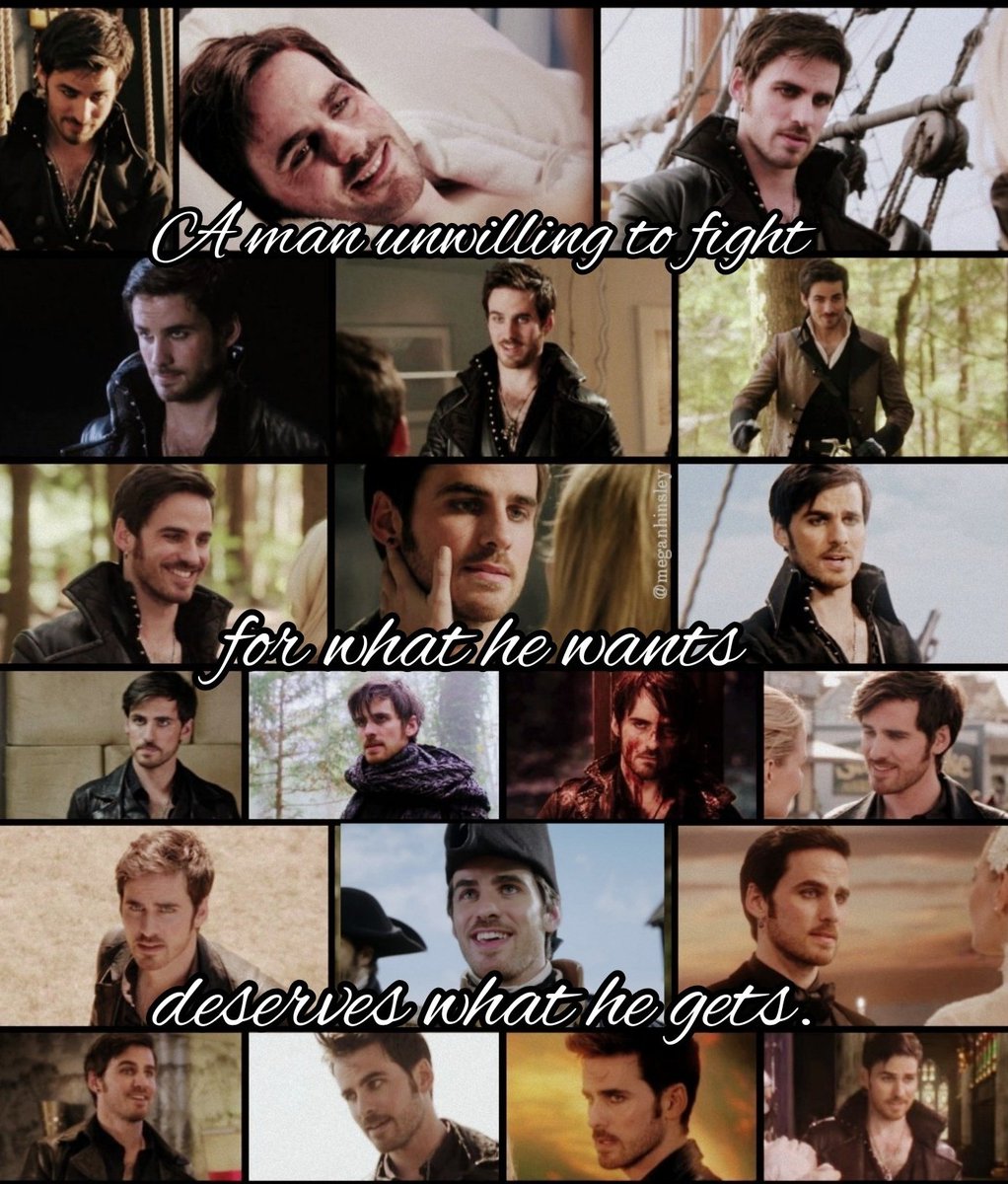 meganhinsley's tweet photo. #ODonoweek Day 4:
Killian Jones- Once Upon A Time https://t.co/omoXS3aebi
