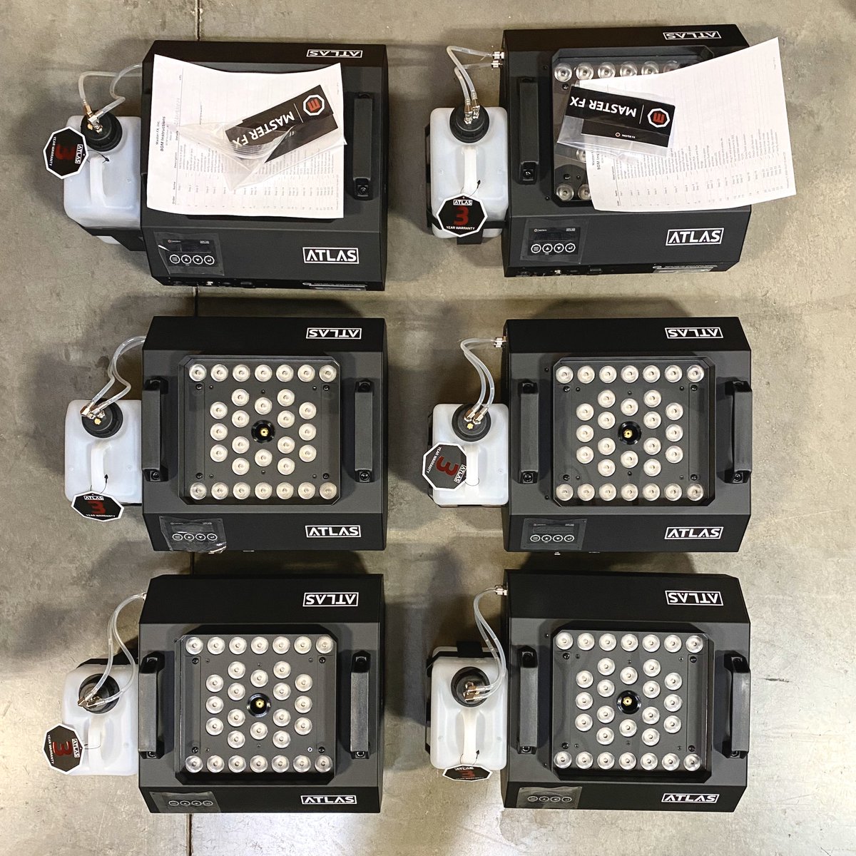 Masterfxinc's tweet image. Birds eye view before packaging 📦 #qualitycontrol #atlas #wecreateatmosphere