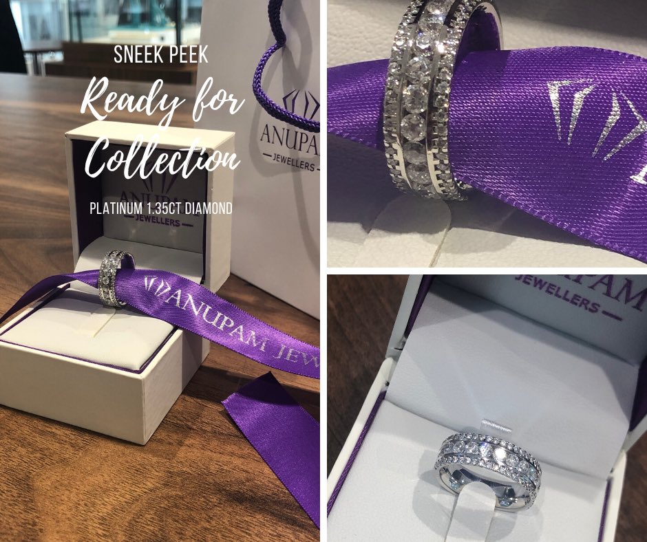 It’s collection day tomorrow for this gorgeous ring! So excited from initial ideas to reality. Come and visit us for a consultation. #wemakerings #jewellers <a href="/SpelthorneBC/">Spelthorne Council</a> <a href="/Xav_Anderson/">Xav Anderson - Clockwork City</a> <a href="/Visit_Staines/">Visit Staines</a> <a href="/AshfordMiddx/">Ashford Middx Rotary Club</a>