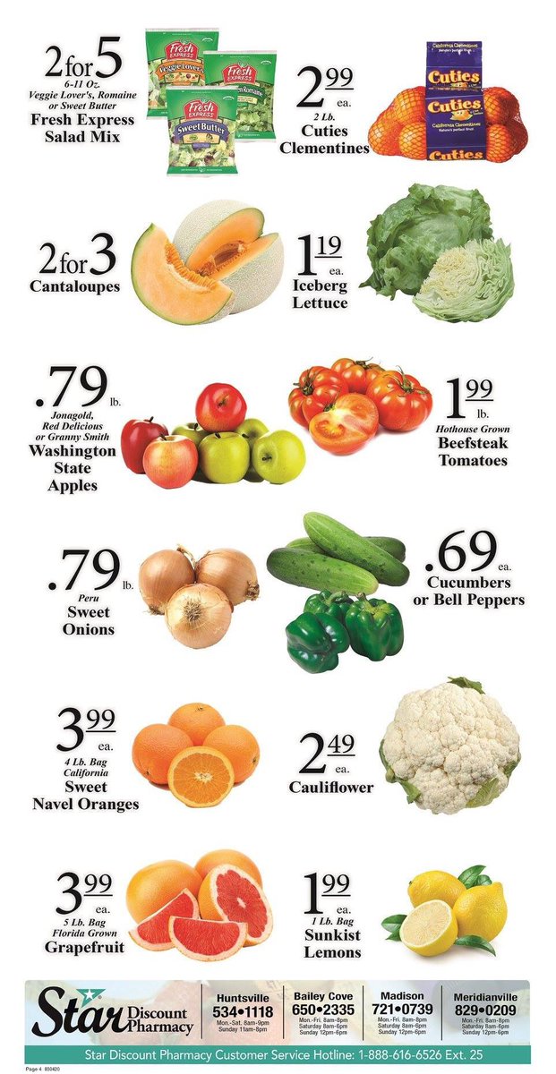 StarSuperMarket's tweet photo. New #ad #march 4-10 🥥🍇🥒🌶 https://t.co/6FFPqkrfAv