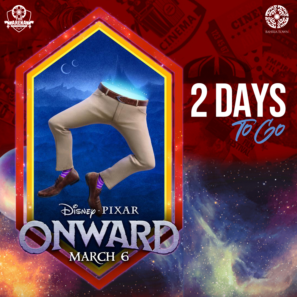 arena_cinema's tweet photo. Get in elves! We're going on an adventure to discover magic as #Onwards hits #TheArena in 2 days.
Get tickets now visit https://t.co/JxCGDFLOGX
#TheArenaMovement #Islamabad #Lahore #Karachi https://t.co/9dcFGjDwQD