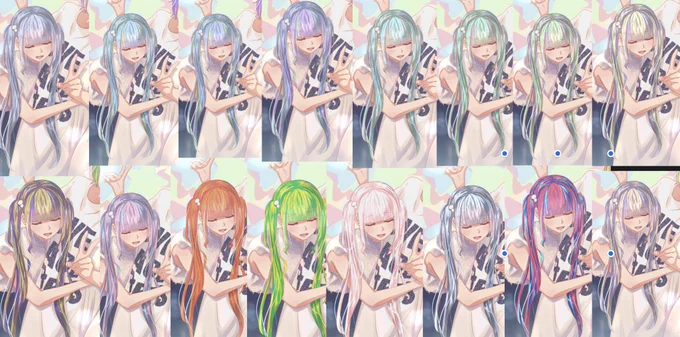 お好きなパレオをどうぞ 