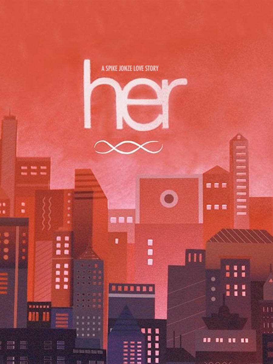 Penleydesigns's tweet photo. Sometimes a #shittyrig works! Decided to turn this project into a alt film poster for #her by #spikejonze ๐ #art #filmposter https://t.co/deUFUAojwq