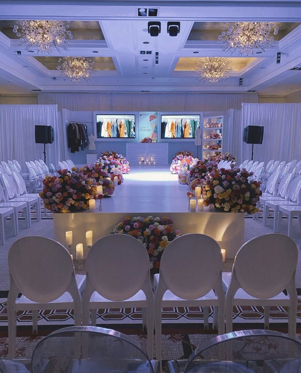 Our team was honored to provide hair and makeup services at the annual @dfsbos style and strength fundraiser last night! Also ... look at that runway 😍 <a href="/MO_BOSTON/">Mandarin Oriental</a> 
bit.ly/bosfundraiser