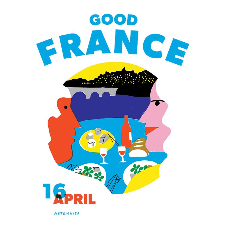 [SAVE THE DATE] Goût de/Good France revient le 16 avril !

Suivez-nous en live demain pour le lancement officiel de cette 6e édition au Quai d’Orsay !

#goutdefrance #goodfrance