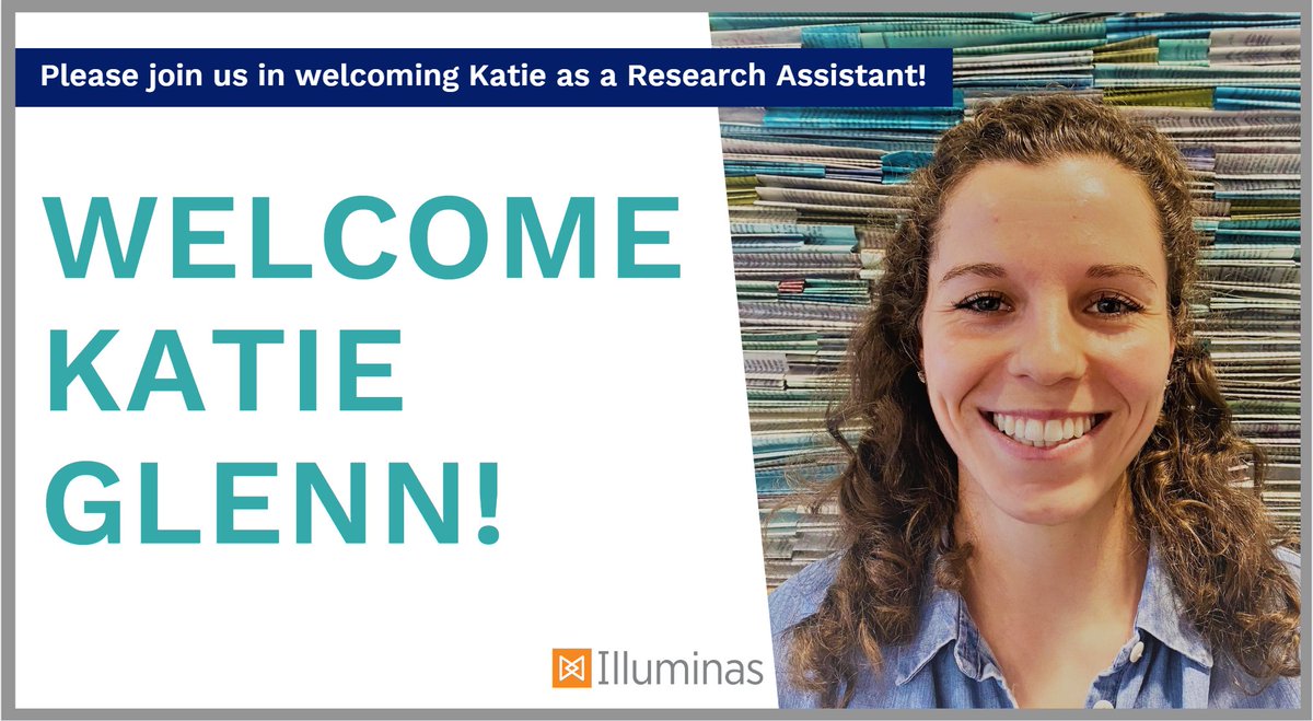 Illuminas's tweet photo. Please join us in welcoming Katie to Illuminas as a Research Assistant.

Katie was an intern at Illuminas while attending UT Austin, where she played soccer for the Texas Longhorns. We are very proud and excited to bring her on board as a full-time employee! Hook ‘em Horns! https://t.co/ntGwdvvPtI