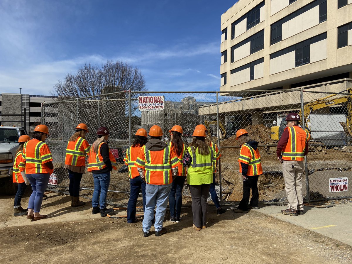 VTFacilities's tweet photo. It’s a beautiful day for job site tours during Women in Construction Week! https://t.co/ahX9KYxaxt