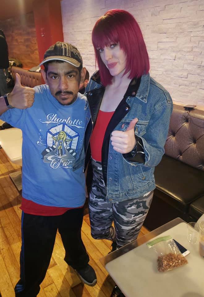 DasWonderGecko's tweet photo. Beyond Hyped that I got to meet and see @jayraves_ltgtr
wrestle #JayRaves #FreelanceWrestling #JayRavesWhoopWhoop #PLUR๐ฏ #CharlotteFlair #Thesweetestofallthecandies๐ฌ #Shine65 https://t.co/zuHPzjPQ8s